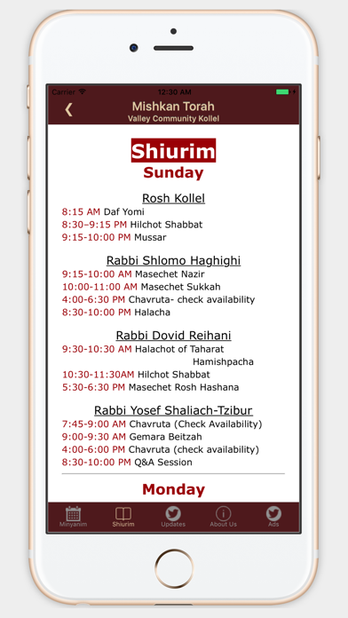 How to cancel & delete Mishkan Torah from iphone & ipad 3