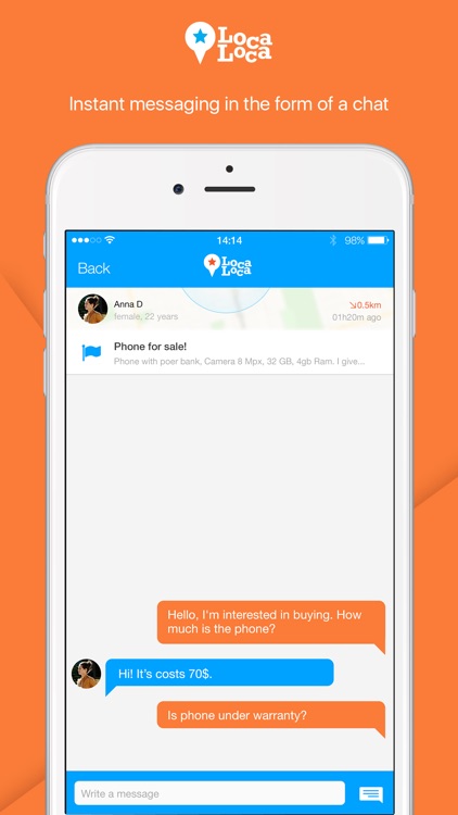 Loca Loca – Local Messenger screenshot-4