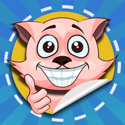 Feline Sticker Pack for iMessage - Tiger & Kitty