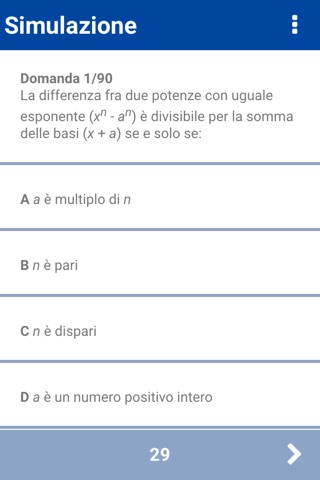 AlphaTest Bocconi screenshot 4