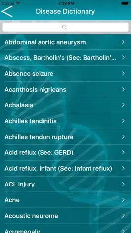 Game screenshot Best Medical Disease Dictionary Offline hack