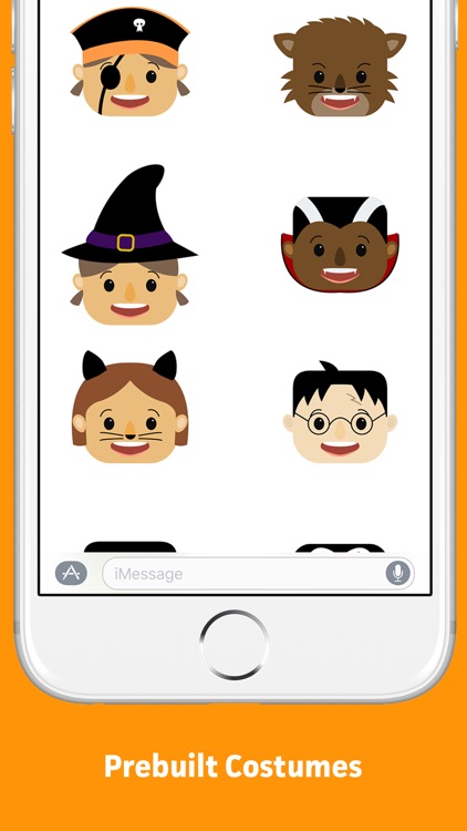 Halloween Costume Builder Sticker Pack screenshot-3