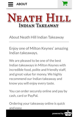 Neath Hill Indian Takeaway screenshot 4