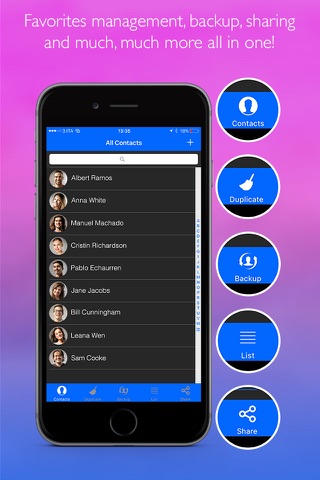 All In One Contacts Manager Pro screenshot 2