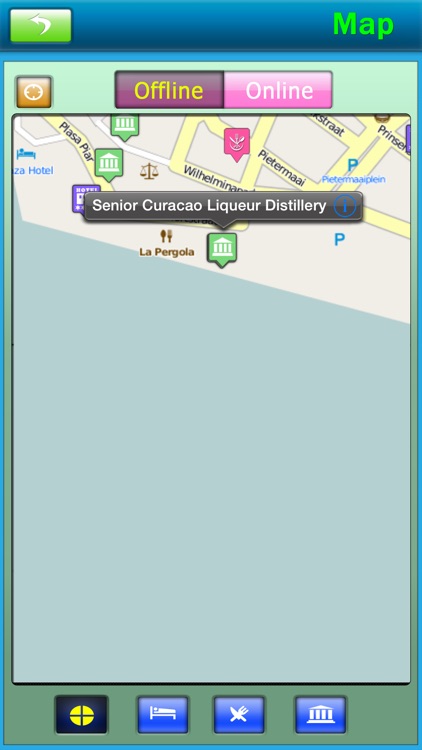 Curacao Offline Map Travel Guide