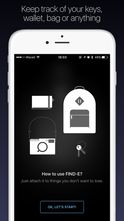 FIND-E – Find your phone, keys, wallet, anything