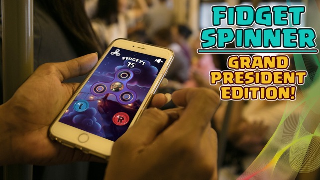 Fidget Spinner - President Faces Spinny Tappy Game(圖3)-速報App