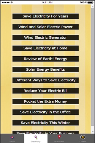 Ways To Save Electricity - Wind and Solar Electric Power screenshot 3
