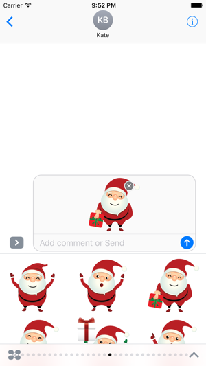 Happy Santa for iMessage(圖1)-速報App