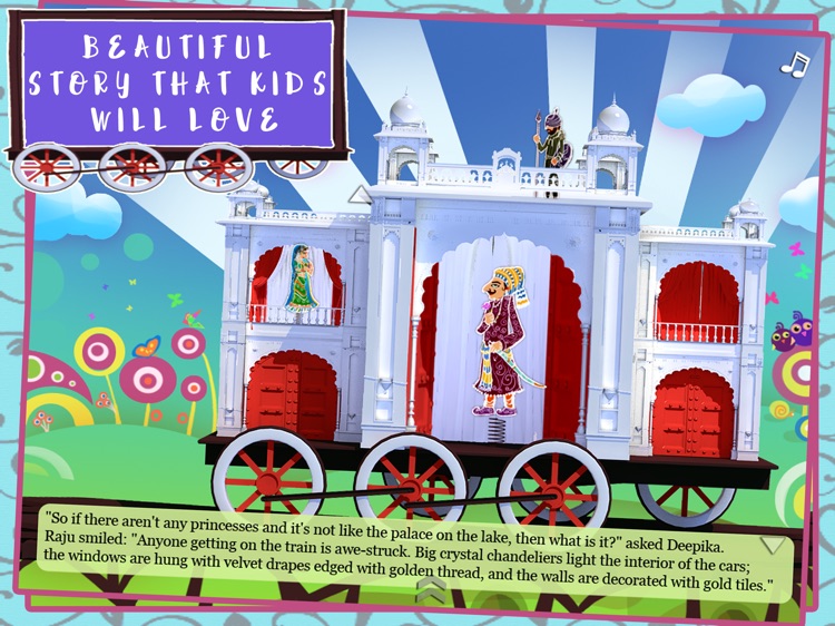 The Amazing Train- Interactive Storybook for Kids