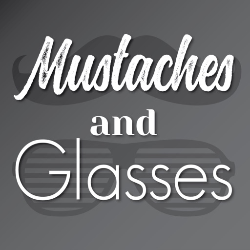 Mustaches and Glasses Stickers