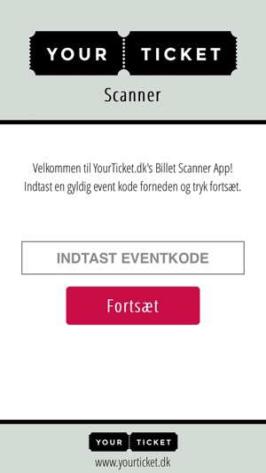 YourTicket Scanner