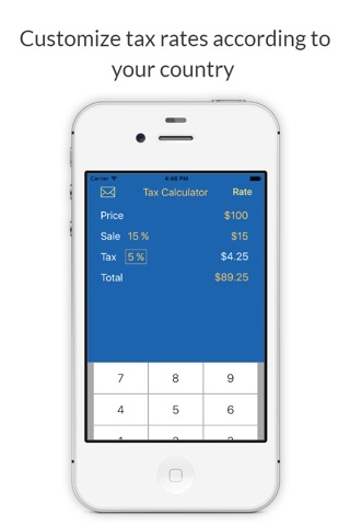 Sales Tax Calculator - Tax Return and Discount Calculations screenshot 2