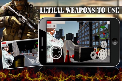 Crime Shooter Hunt City - Shoot terrorists in an epic city battle in chase. screenshot 3