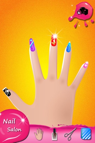 Fashion Nail Salon Beauty Makeover - Create and Design Nails Art with Trendy Games for Girls screenshot 2