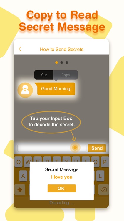 Secret Text Keyboard - Hide Texts Messages App