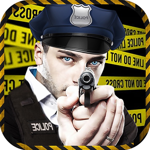 Forensic Police Officer Crime Department Brigade Icon