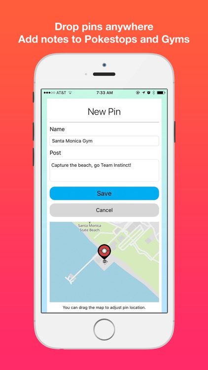 PinChat - Radar Map and Chat for Pokemon Go