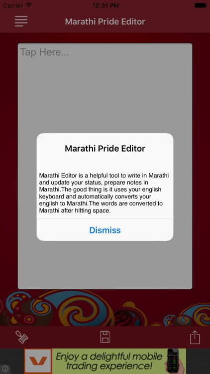 Marathi Pride Marathi Editor screenshot-3