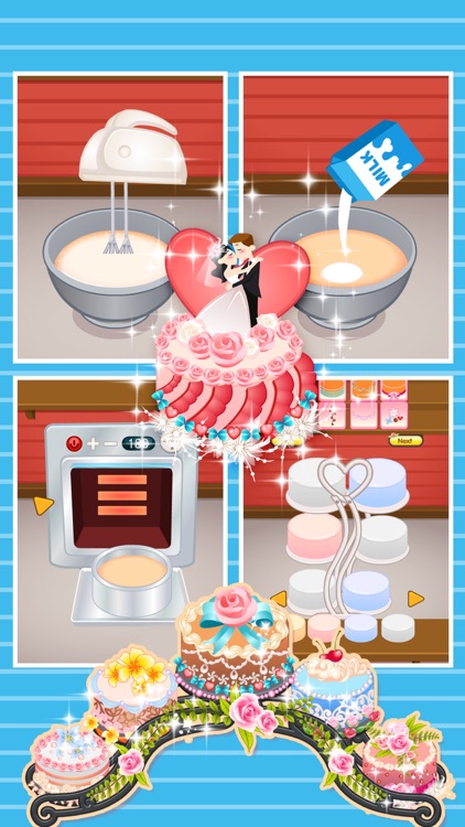 Sweet Wedding Cake Design - Cooking games for girl