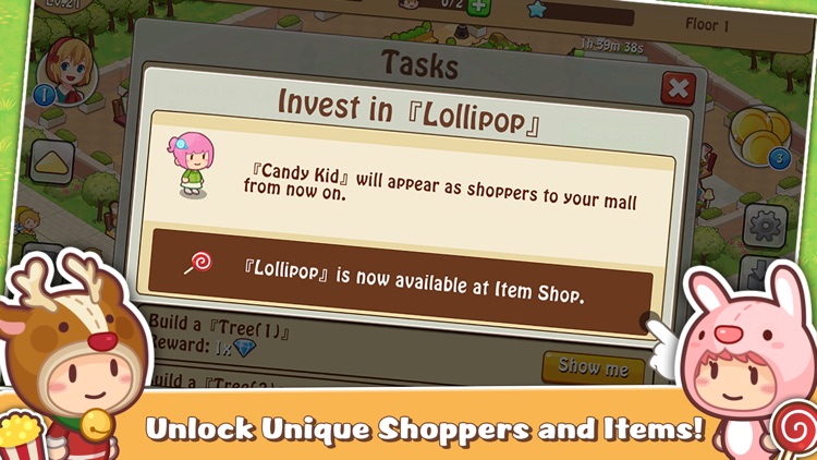 Happy Mall Story: Business Management Game screenshot-3