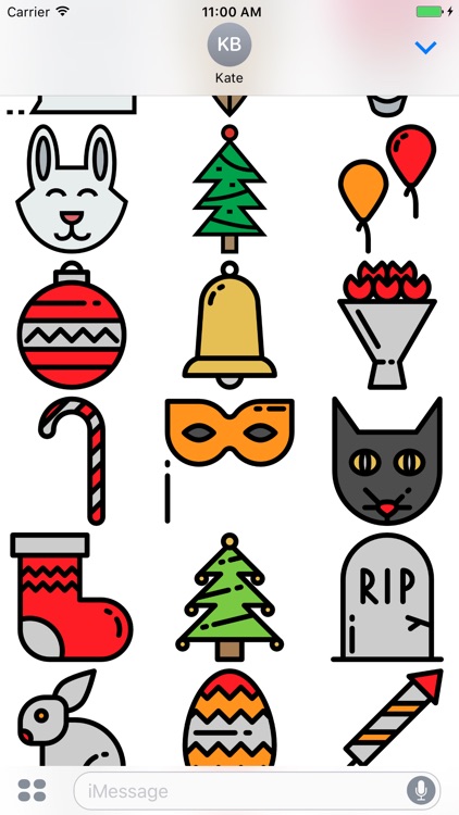 Holidays - Christmas, Halloween and More Stickers