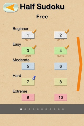 Half Sudoku - new challenging sudoku variation screenshot 4