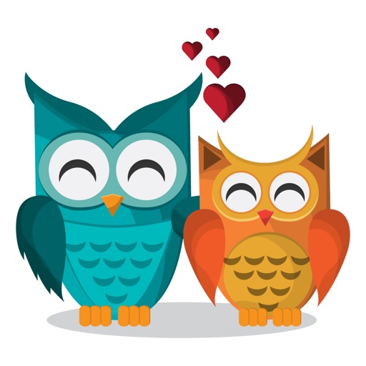 Cute Owl Stickers Vol 01