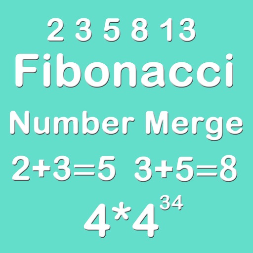 Number Merge Fibonacci 4X4 - Playing With Piano Music And Sliding Number Block icon