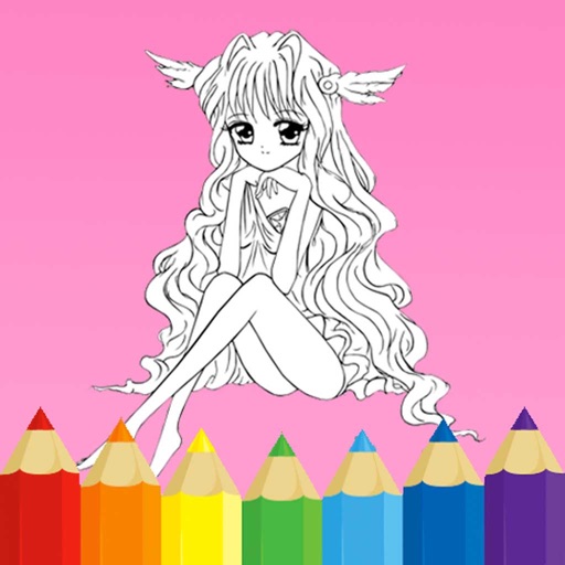 Draw Barbie : Paint Kids - Princess Coloring