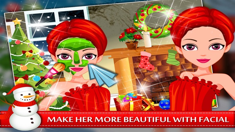 Christmas Girl - Salon, Makeover And DressUp