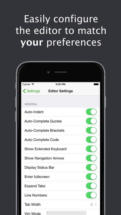 Buffer Editor - Code Editor