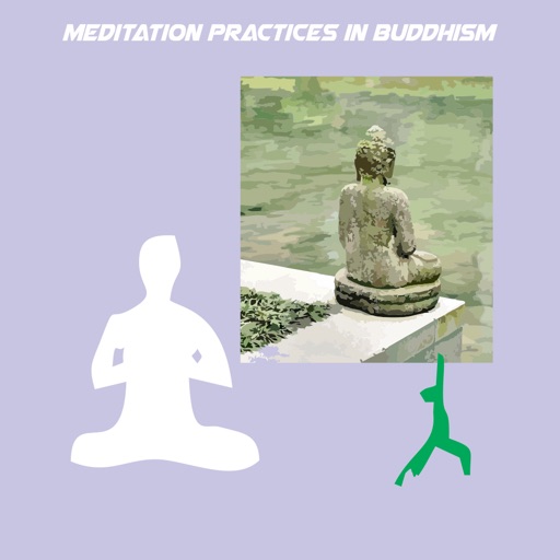 Meditation practices in buddhism icon