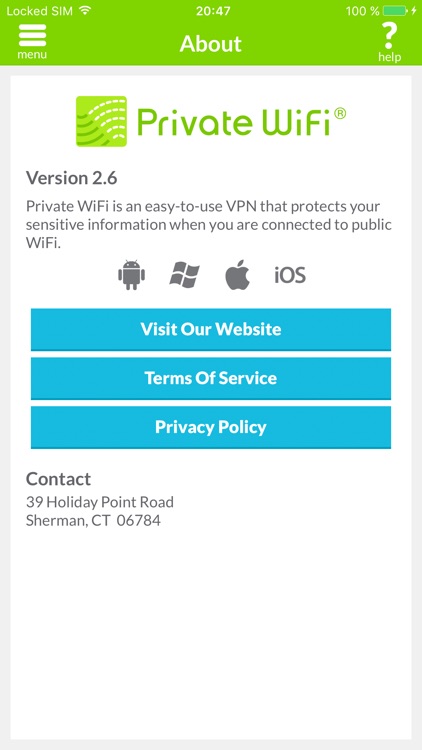 Private WiFi™ Mobile by AOL screenshot-4