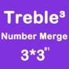 Number Merge Treble 3X3 - Playing With Piano Sound And Sliding Number Block