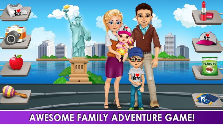 My Family Adventure - Mommy's Salon, Makeup & Dress Up Girl Spa - Kids Games