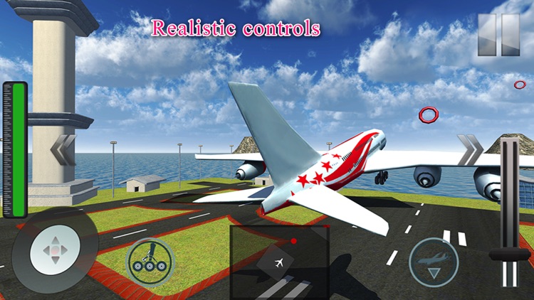 3D Airplane flight simulator by VascoGames