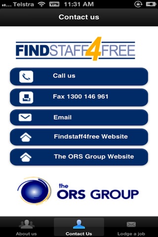 Findstaff4free screenshot 2