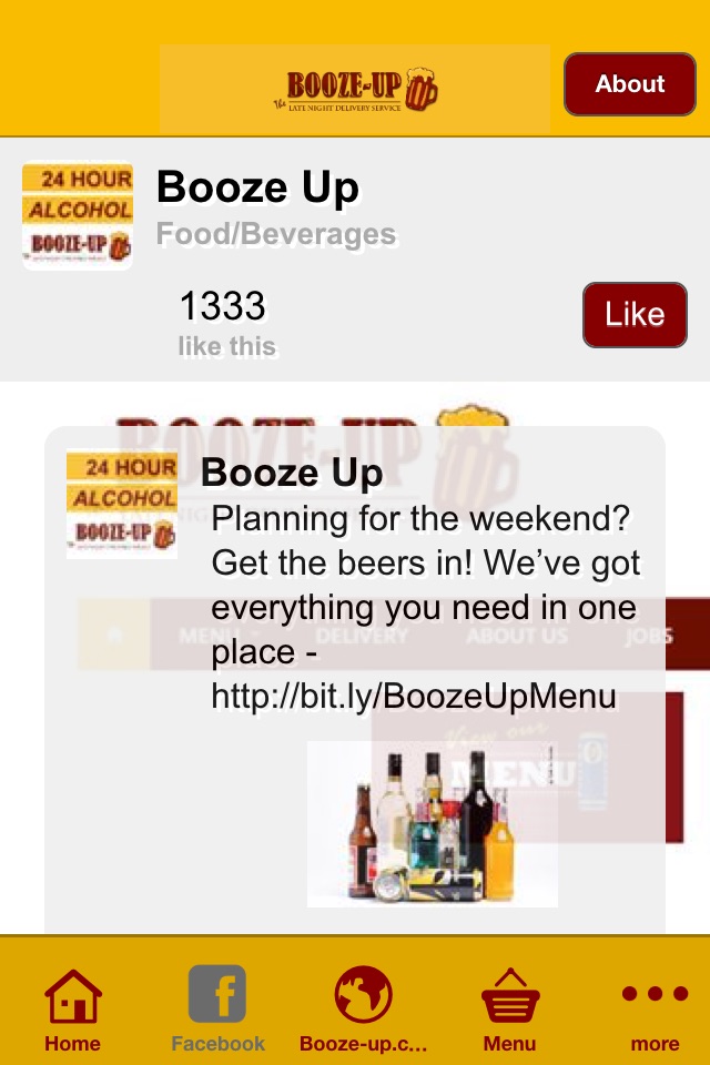 Booze Up :: Alcohol Delivery screenshot 2