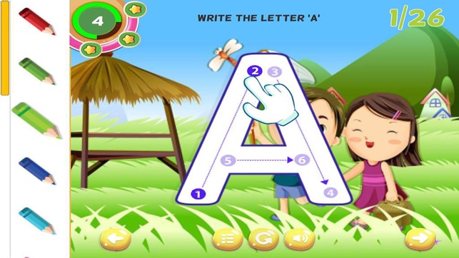 ABC Tracing Letters Learning How to Write Alphabet(圖1)-速報App