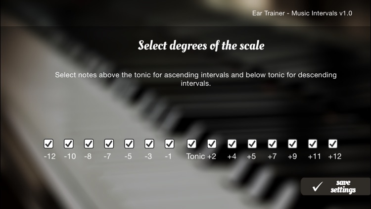 Ear Trainer - Music Intervals for Piano & Keyboard