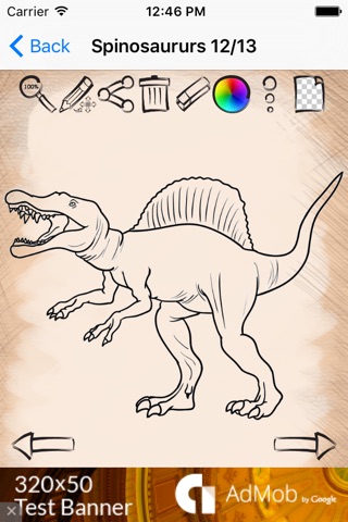 Drawing Lessons Jurassic Dinosaurs Land screenshot 4