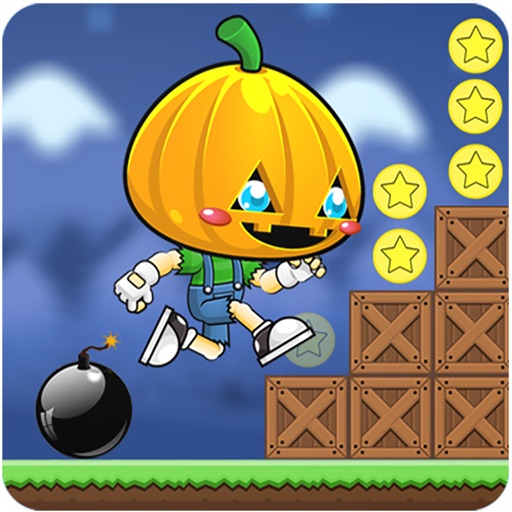 Halloween Pumpkin Run Endless iOS App