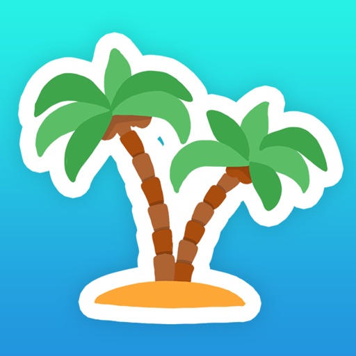 Summer Beach Holiday - Fun Vacation Stickers