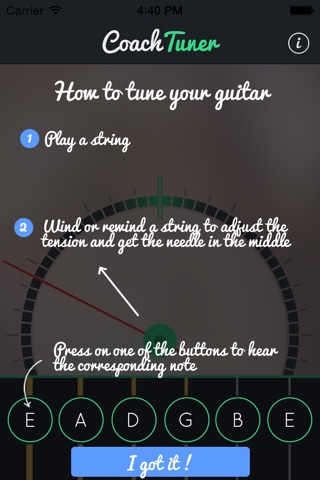 Guitar Tuner Easy tune chords screenshot 3