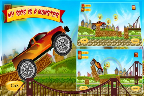 Turbo Car Hill Race Stunts Pro screenshot 3