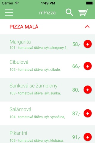Pizzerie Madeira Jihlava screenshot 3