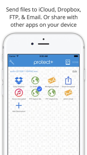 Protect+ Audio Recorder(圖2)-速報App