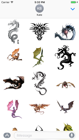 Dragon Sticker Pack(圖1)-速報App