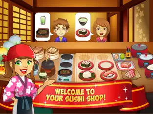 Captura de Pantalla 1 My Sushi Shop - Juego de Restaurante Japonés iphone